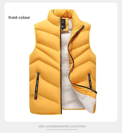 Cavell HerenBodywarmer | Groot warm fleecebodywarmer