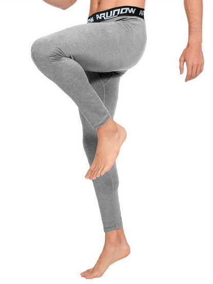 Arjan | 2-Pack Thermische Fleece-Leggings voor Heren – Warm en Comfortabel Twee-Delige Set