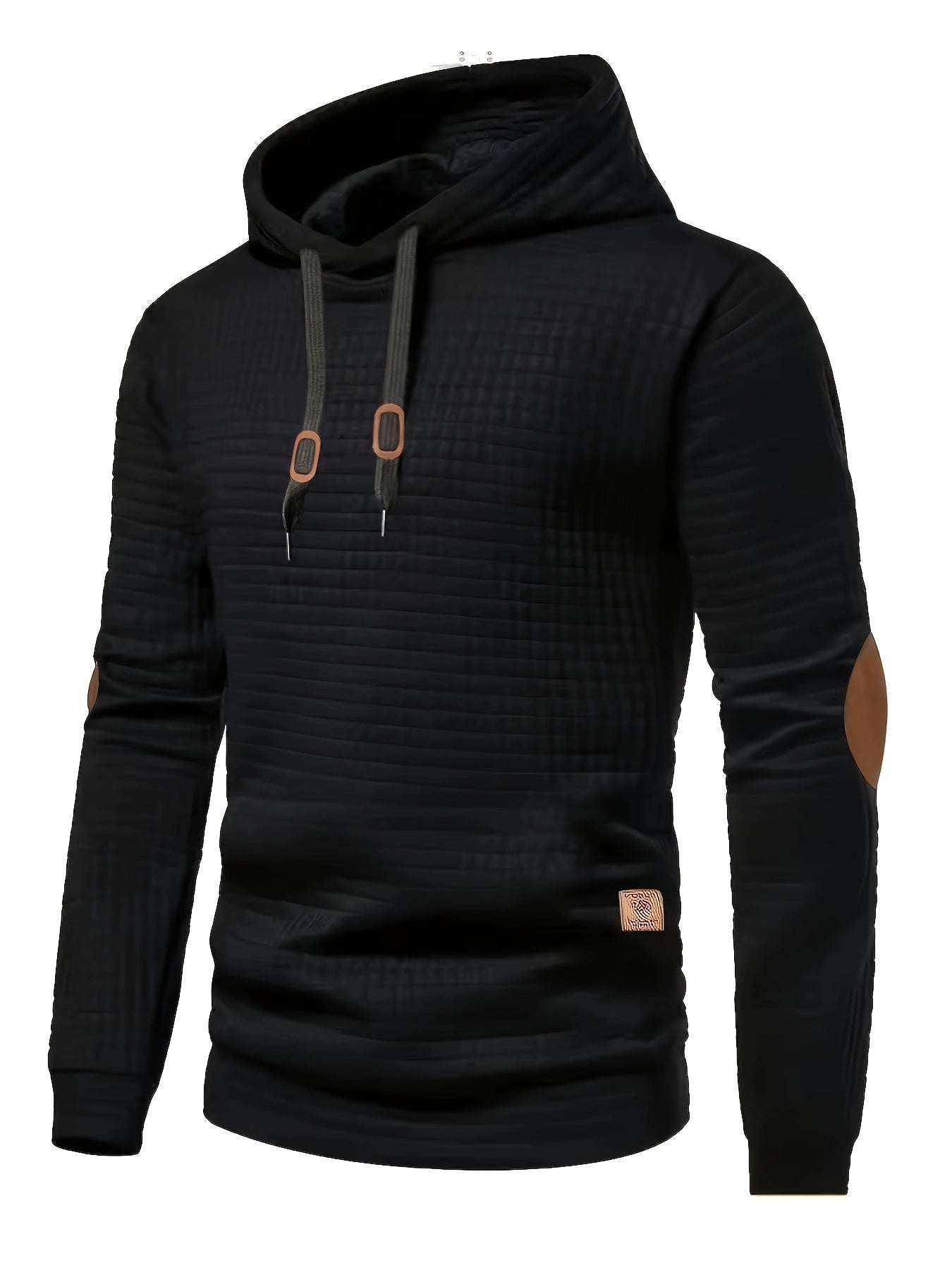 Daniel | Wafelstructuur Hoodie met Capuchon voor Herfst en Winter