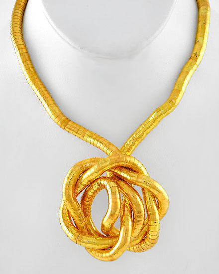 Nora | Trendy Slangenhalsketting voor een Unieke Look