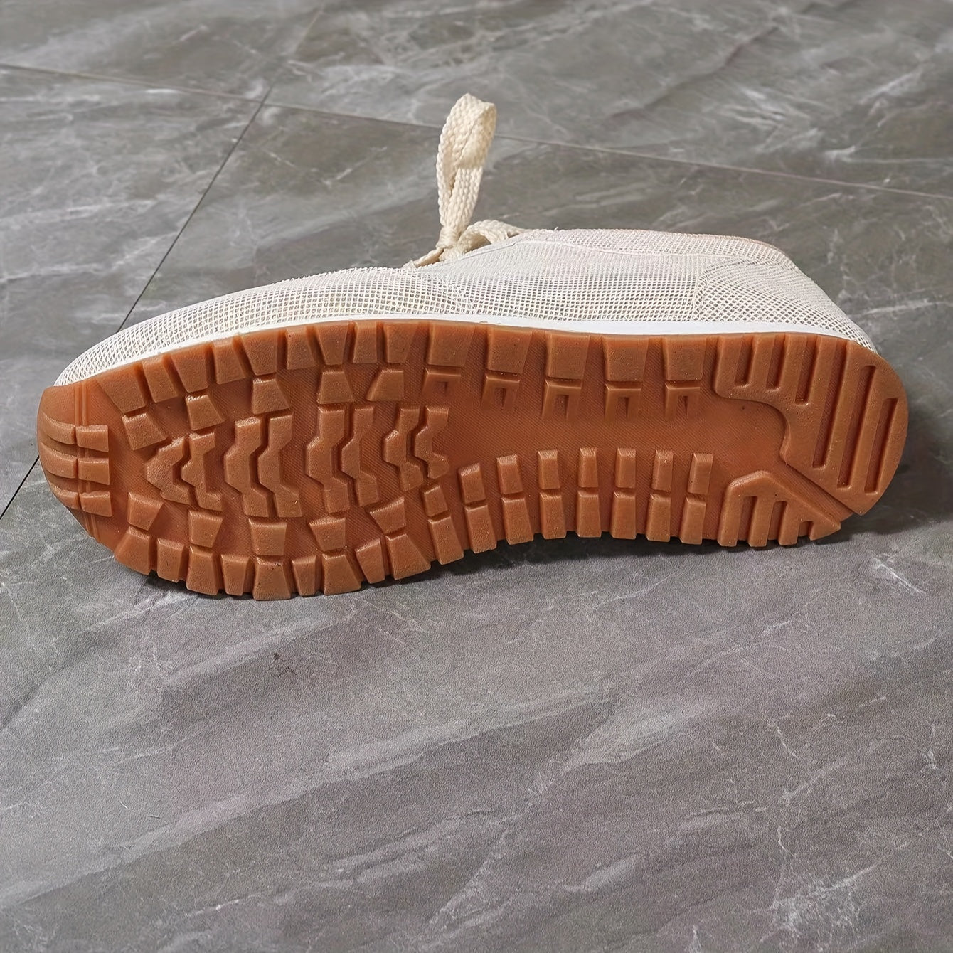 Wilhelmine - Vrouwen Beige Sneakers