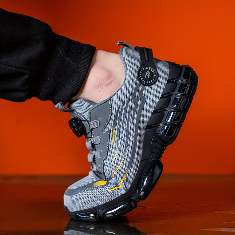 Max | Duurzame stalen neus werkschoenen voor mannen – comfort en veiligheid bij buitenwerk