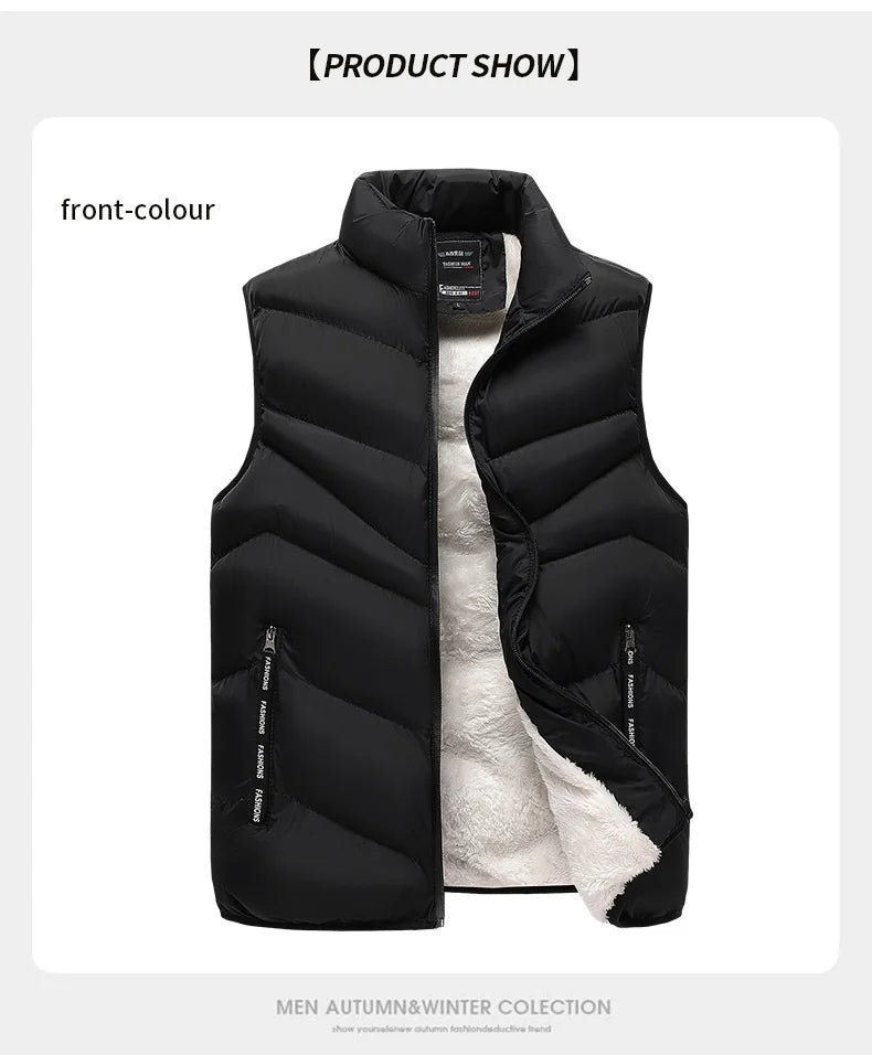 Cavell HerenBodywarmer | Groot warm fleecebodywarmer