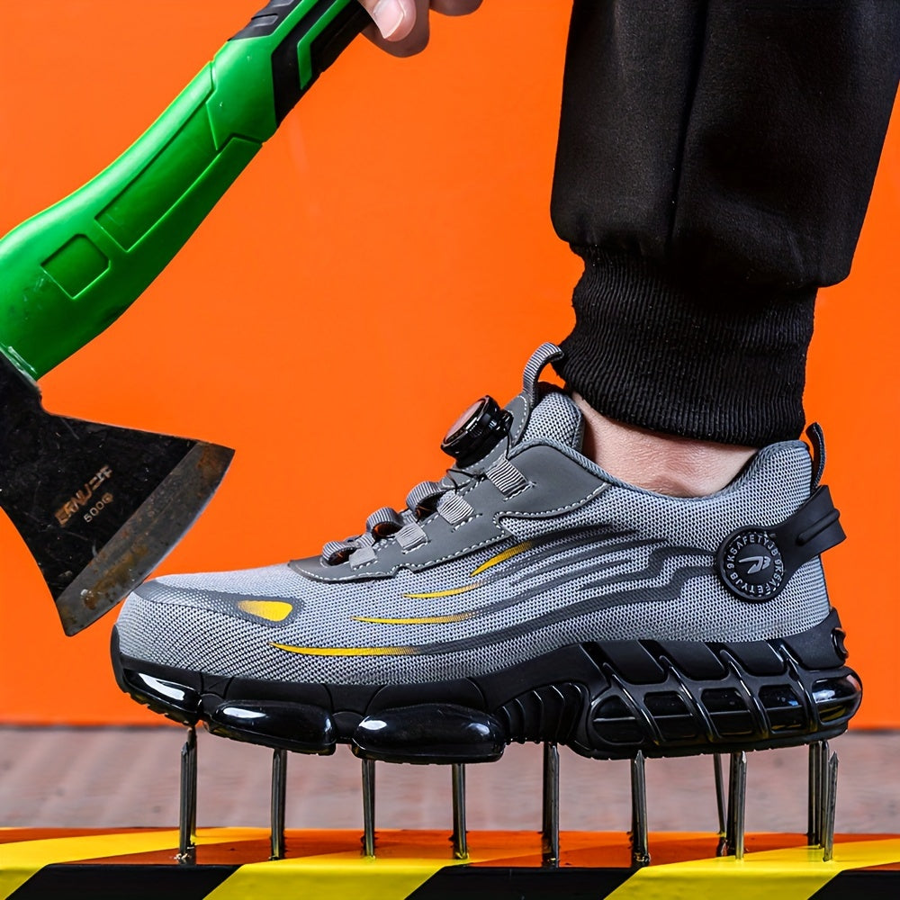 Max | Duurzame stalen neus werkschoenen voor mannen – comfort en veiligheid bij buitenwerk