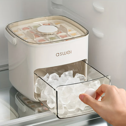Ice Cube Maker | Grote Capaciteit, Perfect voor Vriezer