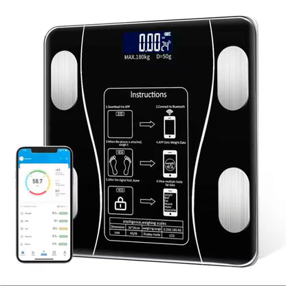 Bathroom Scale Pro | Met BMI-functie & Bluetooth voor inzicht in je gezondheid