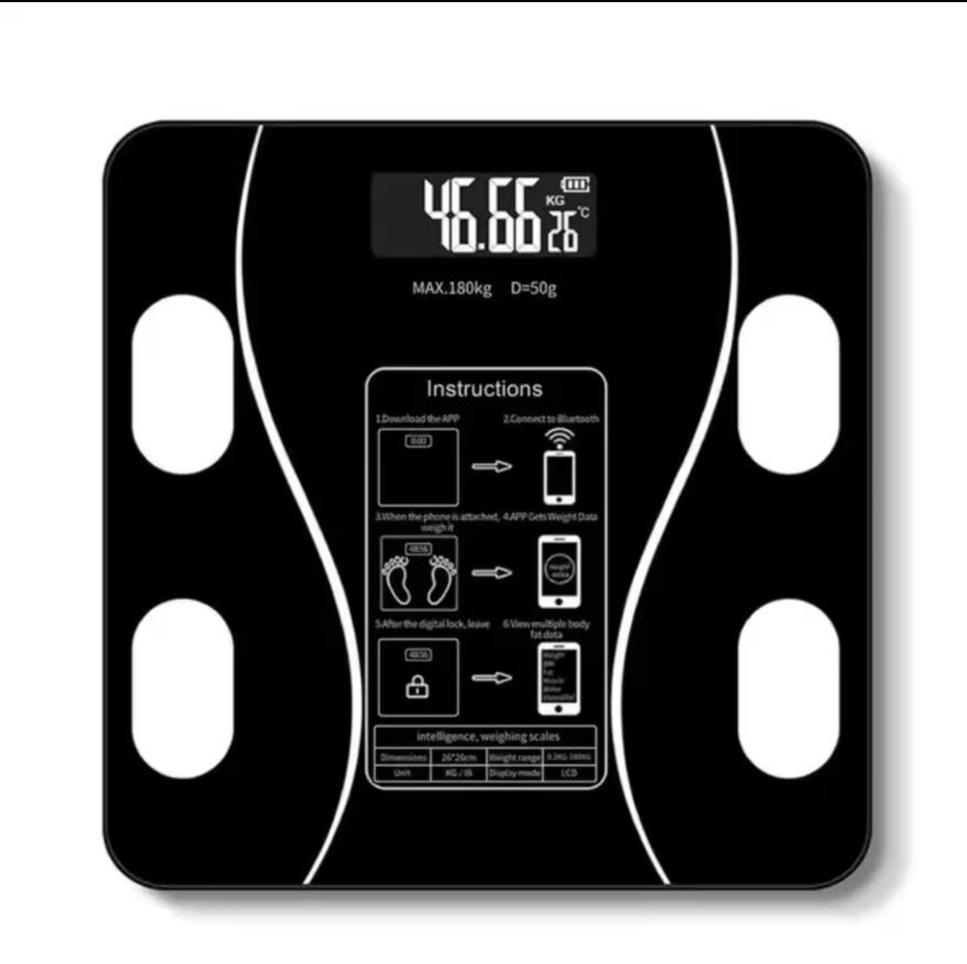 Bathroom Scale Pro | Met BMI-functie & Bluetooth voor inzicht in je gezondheid