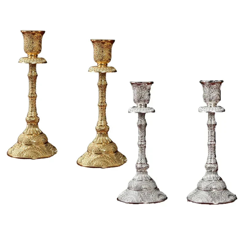 Brass Glow | Elegante kaarshouders voor een luxe uitstraling