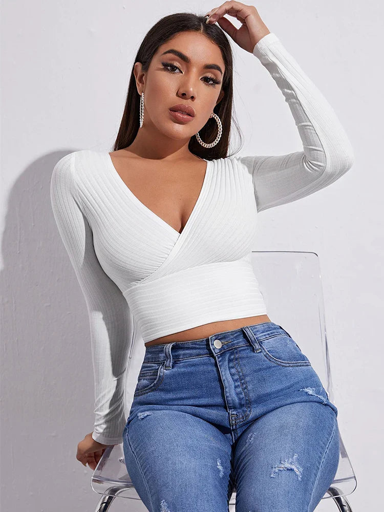 ZOLANOVA - Long Sleeve Crop