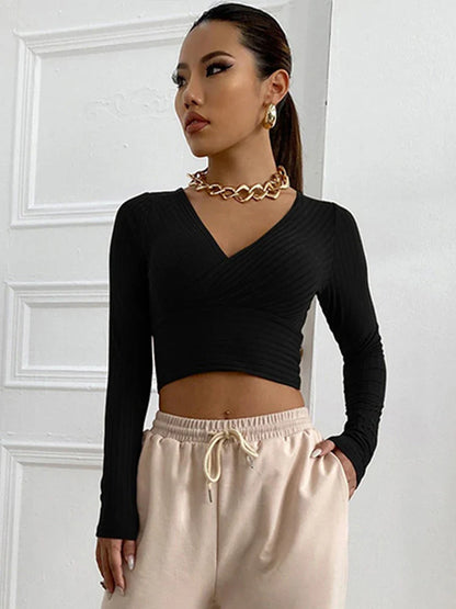 ZOLANOVA - Long Sleeve Crop