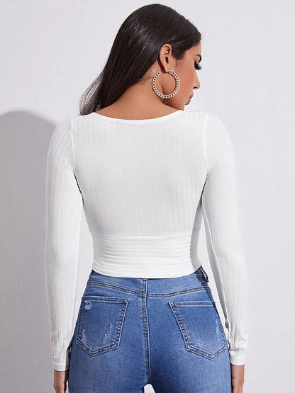 ZOLANOVA - Long Sleeve Crop