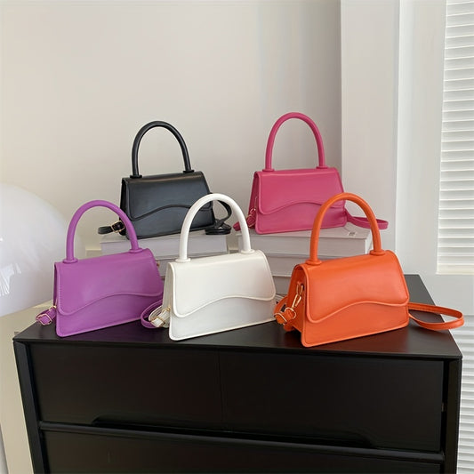 Ella | Stijlvolle Mini-Handtas in Effen Kleur