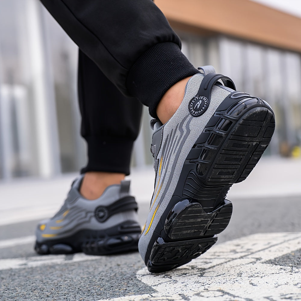 Max | Duurzame stalen neus werkschoenen voor mannen – comfort en veiligheid bij buitenwerk