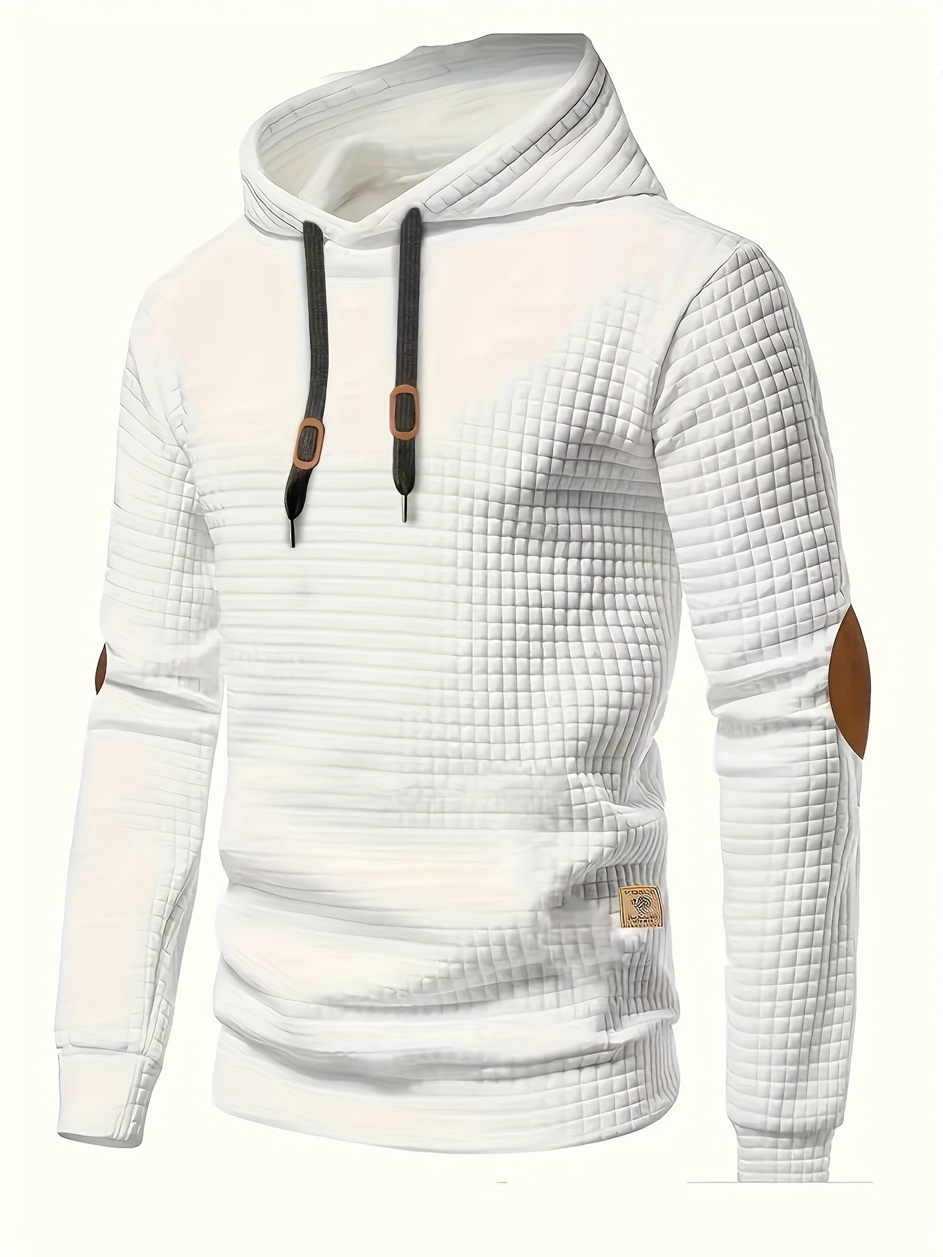 Daniel | Wafelstructuur Hoodie met Capuchon voor Herfst en Winter