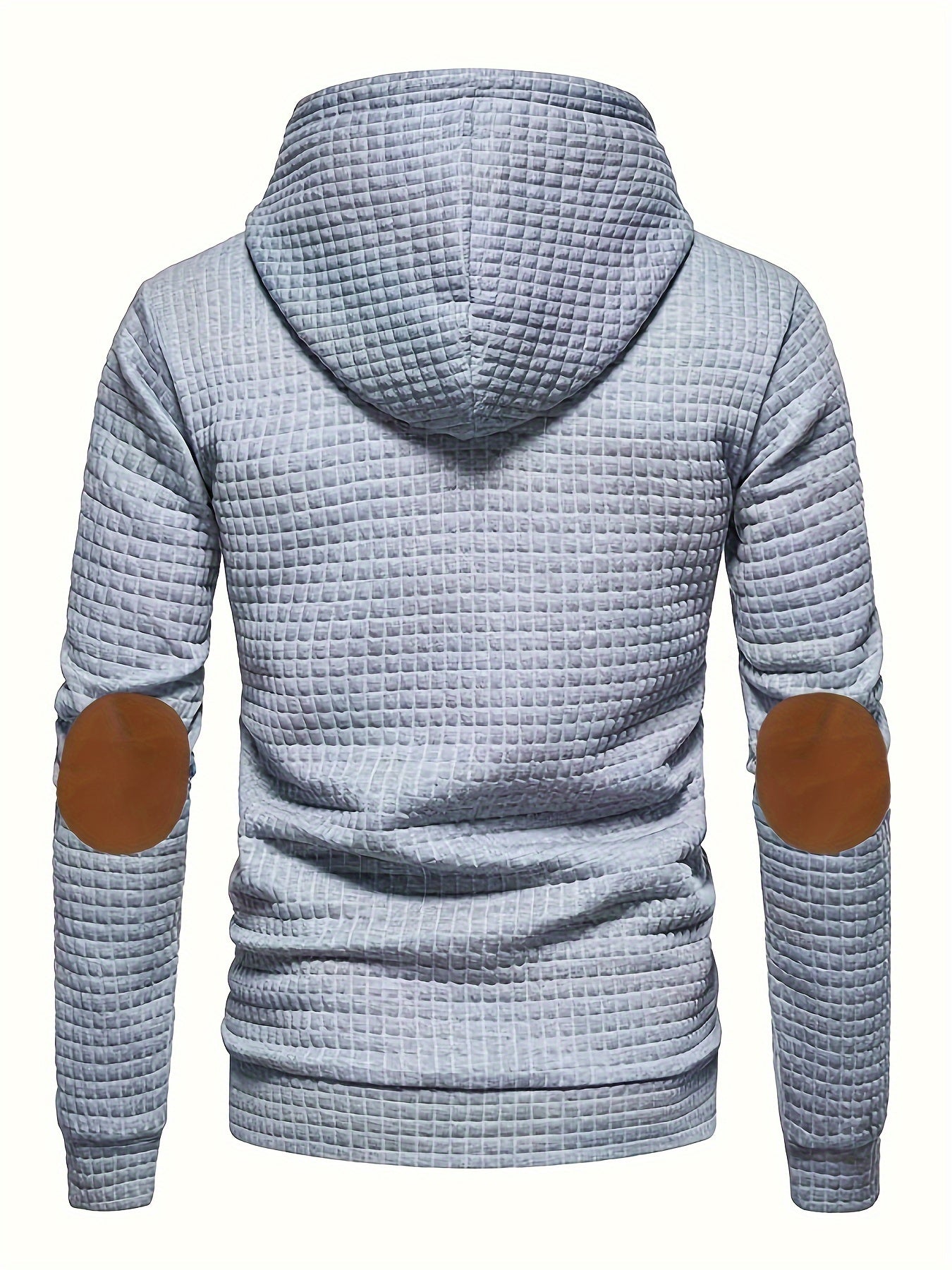 Daniel | Wafelstructuur Hoodie met Capuchon voor Herfst en Winter