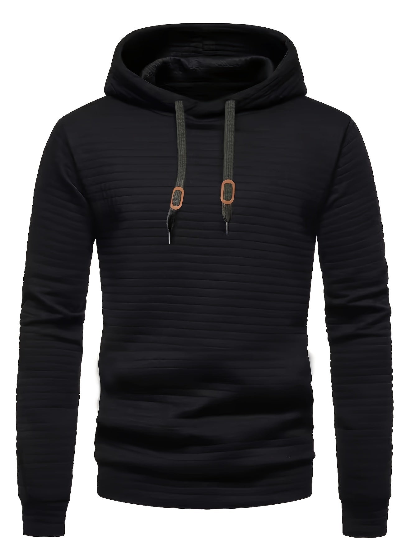 Daniel | Wafelstructuur Hoodie met Capuchon voor Herfst en Winter