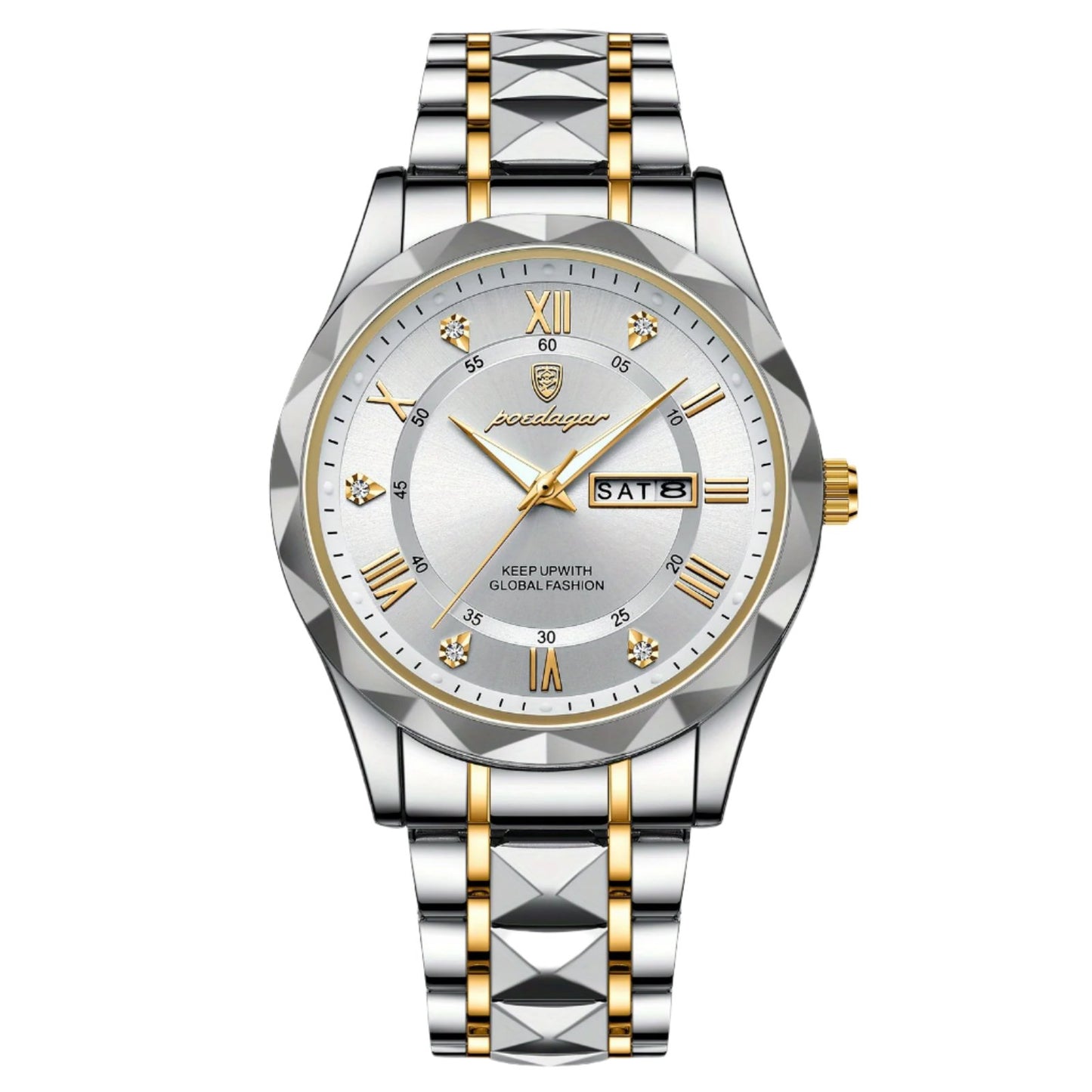 Alexander | Luxe Waterdicht Quartz Horloge met Kalender voor Heren