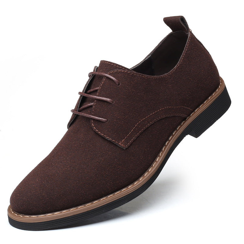 Oliver Heren veterschoenen Nubuck Leer Casual